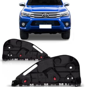 Guia Suporte Parachoque Dianteiro Hilux Srv 2016 2017 2018 Lado Direito