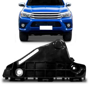 Guia Suporte Parachoque Dianteiro Hilux Srv 2016 2017 2018 Lado Esquerdo