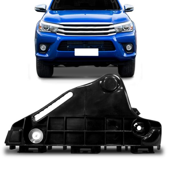 Guia Suporte Parachoque Dianteiro Hilux Srv 2016 2017 2018 Lado Esquerdo