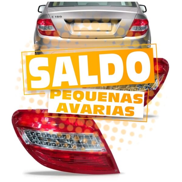 Lanterna Traseira C180 C200 C250 2012 A 2014 C/led Le Avaria