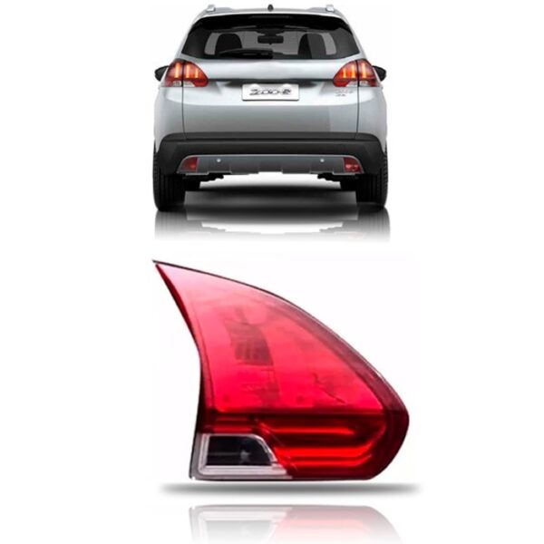 Sinaleira Traseira Peugeot 2008 2015 A 2018 C/ Led Mala Lado Esquerdo