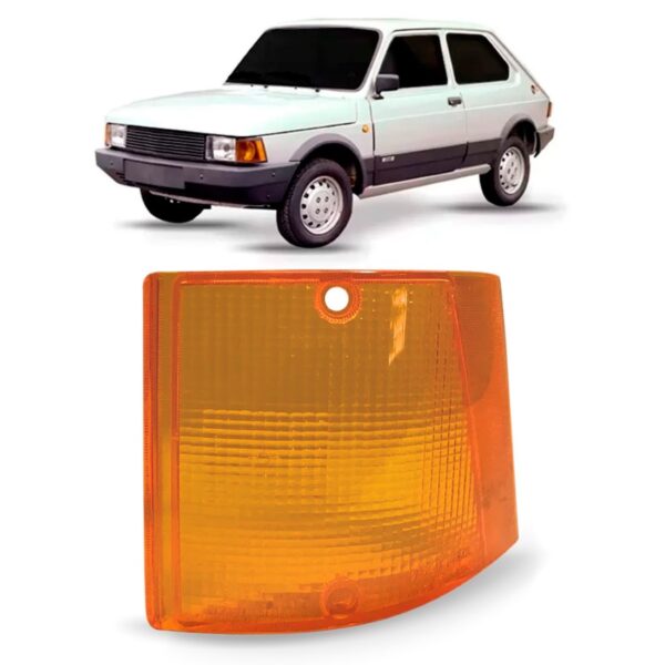 Lente Sinaleira Seta Spazio 1983 1984 1985 1986 Ambar Lado Esquerdo