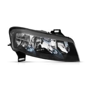 Farol Stilo 01 A 07 Com Moldura Fumê Sem Auxiliar Elétrico Lado Direito