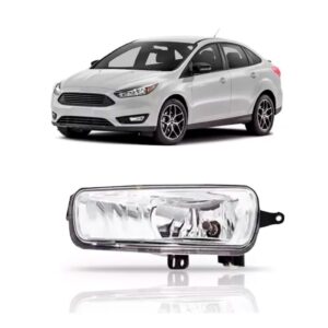 Farol Milha Auxiliar Focus 2016 2017 2018 Lente 1ª Linha Esquerdo Cristal
