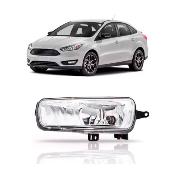 Farol Milha Auxiliar Focus 2016 2017 2018 Lente 1ª Linha Esquerdo Cristal