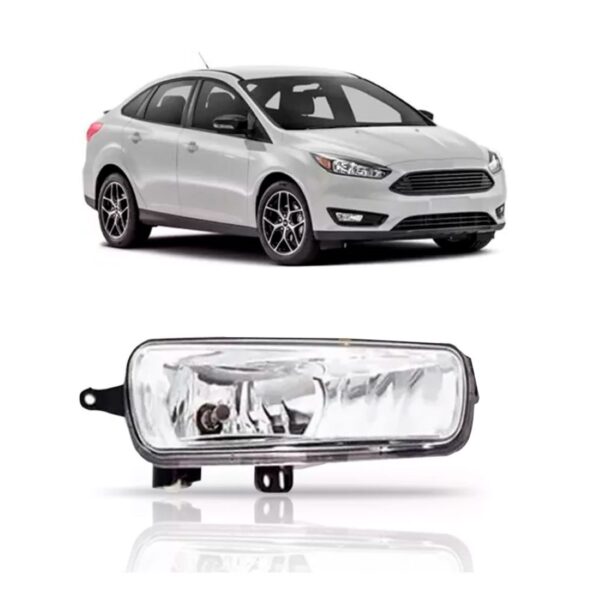 Farol Milha Auxiliar Focus 2016 2017 2018 Lente 1ª Linha Direito Cristal