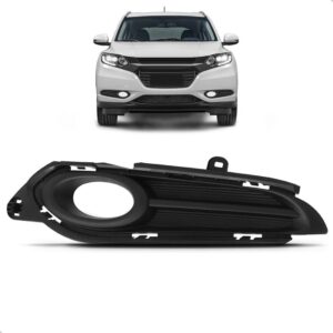 Moldura Milha Hrv 2015 2016 2017 Com Furo Aro Preto Lado Esquerdo