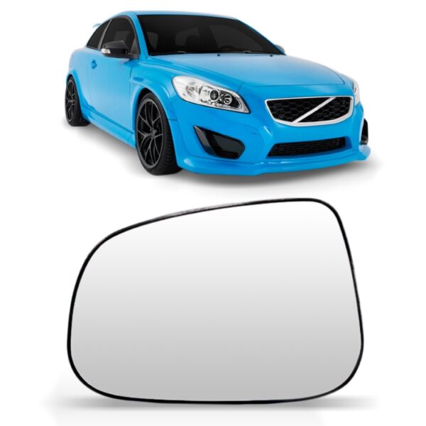Lente Retrovisor Volvo C30 2011 A 2014 Asférica Lado Esquerdo