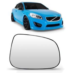 Lente Retrovisor Volvo C30 2011 A 2014 Asférica Lado Direito