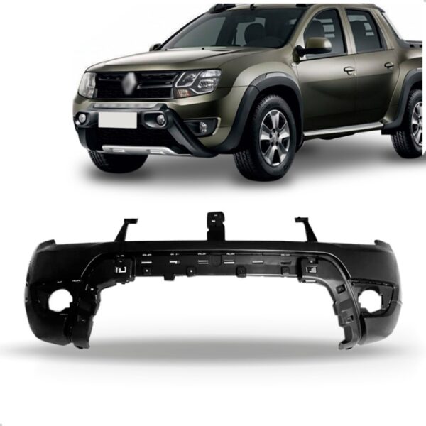 Parachoque Dianteiro Duster Oroch 2015 A 2017 2018 Novo Preto