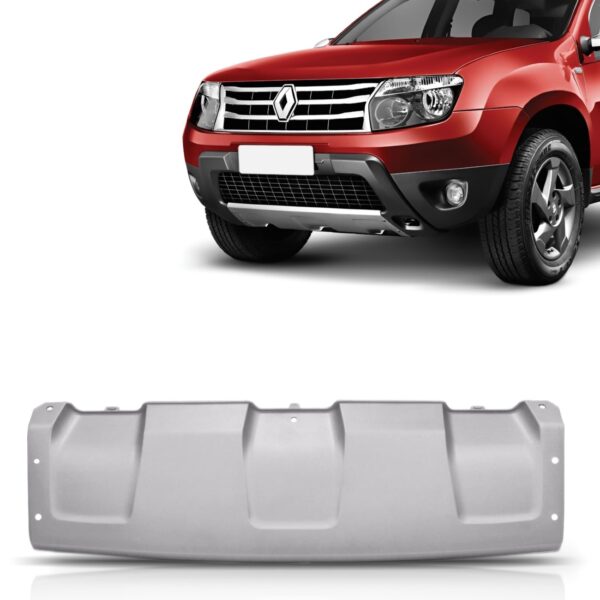 Spoiler Parachoque Dianteiro Duster 2010 11 12 13 2014 Cinza Cinza