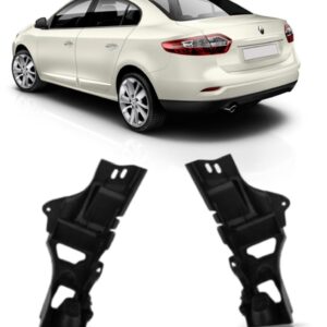Guia Suporte Parachoque Traseiro Fluence 2010 Até 2016 Lado Esquerdo