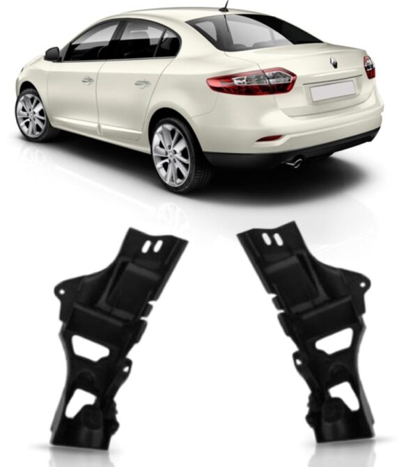 Guia Suporte Parachoque Traseiro Fluence 2010 Até 2016 Lado Direito