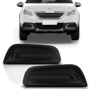 Tela Moldura Milha Parachoque Peugeot 2008 Sem Furo 2015 Lado Direito