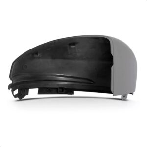 CAPA RETROVISOR FIT 2015 A 2017 S/ FURO PISCA PRETO LE