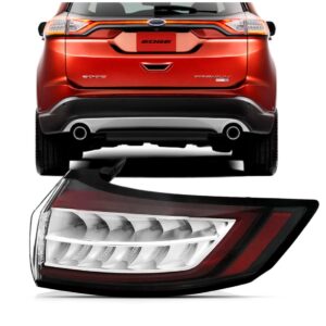 Lanterna Traseira Edge Titanium 2016 2017 Canto C/led Lado Direito