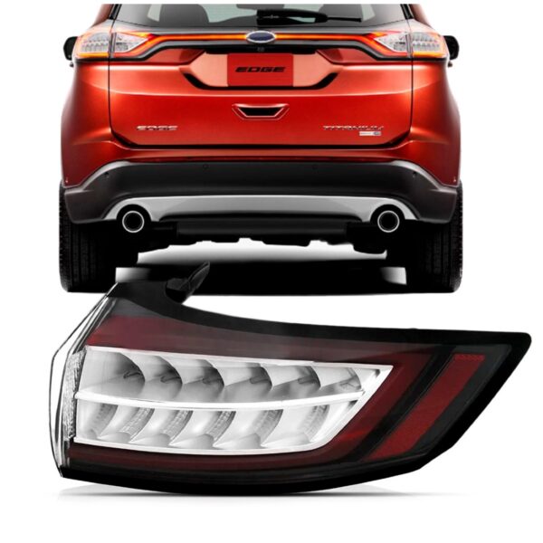 Lanterna Traseira Edge Titanium 2016 2017 Canto C/led Lado Direito