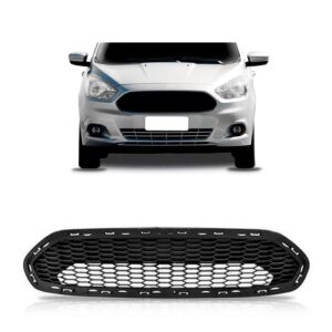 Grade Radiador Para Ford Ka 2015 2016 A 2017 Preto Preto Ambos Lados
