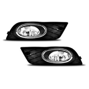 Farol Milha Auxiliar Civic 2013 2014 C/grade Aro Cromado Ld Direito