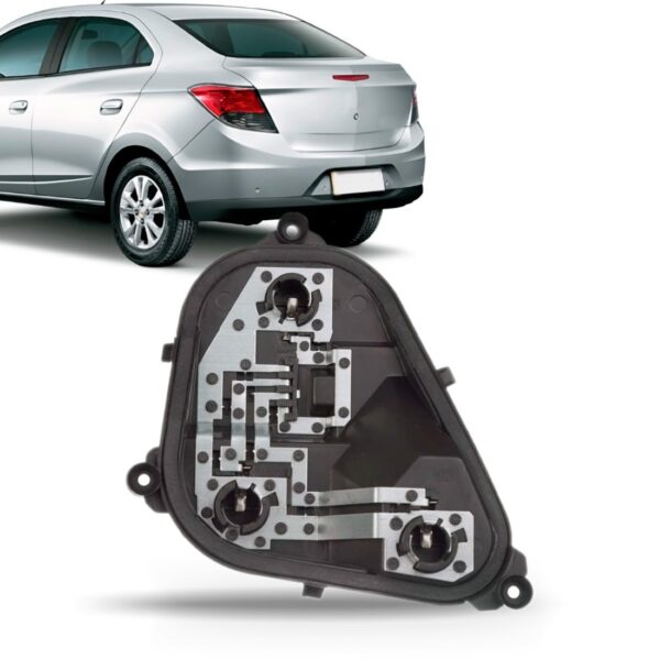 Circuito Lanterna Traseira Prisma 2013 2014 2015 2016 Lado Esquerdo