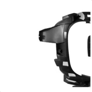 Moldura Milha Superior Captur 2017 2018 2019 2020 2021 Preto Lado Direito