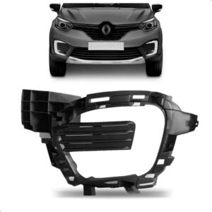 Moldura Milha Superior Captur 2017 2018 2019 2020 2021 Preto Lado Esquerdo