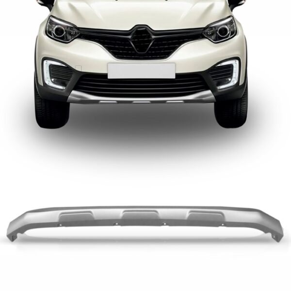 Moldura Inferior Parachoque Captur 2017 2018 2019 A 2021 Cinza