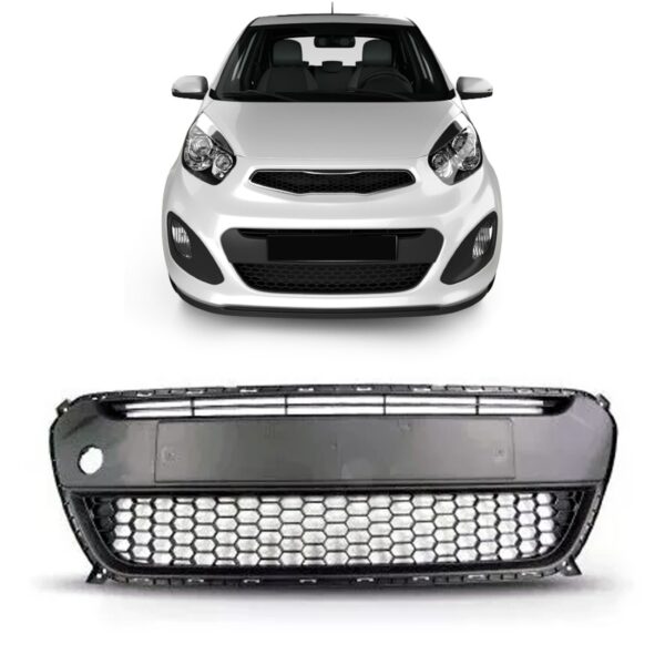 Grade Central Para-choque Picanto 2012 A 2015 1a Linha