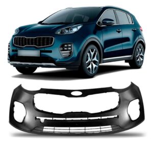 Parachoque Dianteiro Sportage 2017 2018 2019 Preto