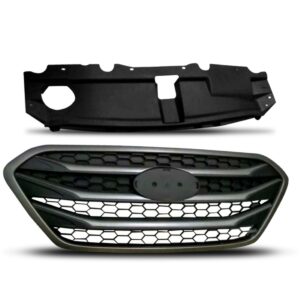 Grade Radiador Ix35 2016 A 2022 Preto C/ Cobertura 1a Linha Preto