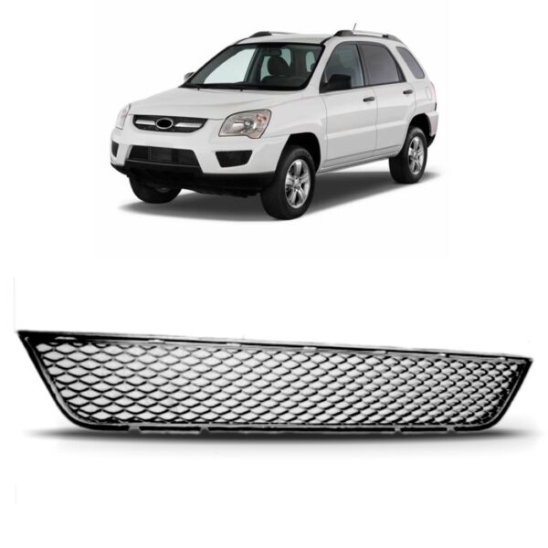 Grade Parachoque Sportage 2009 2010 2011 Central 1a Linha Preto