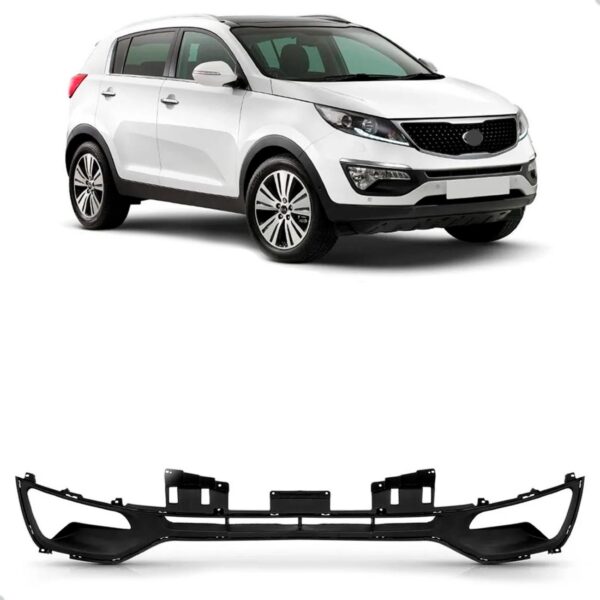 Grade Central Parachoque Kia Sportage 2014 15 2016 1a Linha Preto