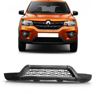 Parachoque Inferior Dianteiro Kwid 2017 A 2022 Grade Preta - Preta