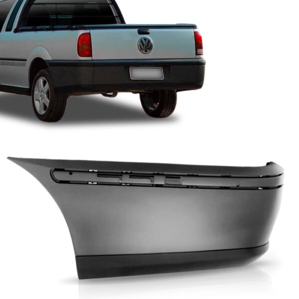 Ponteira Parachoque Traseiro Saveiro G3 Fase 1 2000 A 2005. Lado Esquerdo