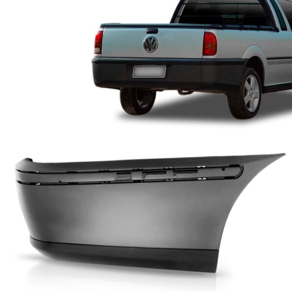 Ponteira Parachoque Traseiro Saveiro G3 Fase 1 2000 A 2005. Lado Direito