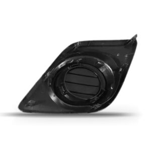 Moldura Milha Hilux 2016 A 2018 S/ Furo Ld Preto Esquerdo