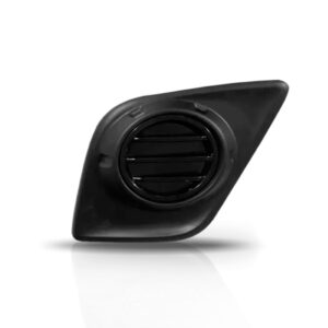 Moldura Milha Hilux 2016 A 2018 S/ Furo Ld Preto Direito