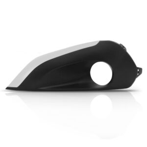 Moldura Milha Peugeot 308 2012 A 2014 Preto C/friso Cinza Ld Preto Direito