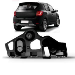 Guia Suporte Parachoque Traseiro Sandero 2015 A 2018 Lado Esquerdo