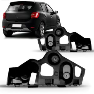 Guia Suporte Parachoque Traseiro Sandero 2015 A 2018 Lado Esquerdo