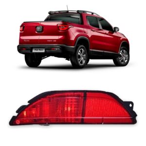 Lanterna Parachoque Para Punto 07 A 12 Toro 16 A 20 Esquerda Esquerdo/motorista Vermelho