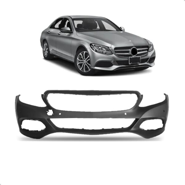 Envolvente Dianteiro C180 2015 2016 2017 2018 C/ Furo Sensor Preto