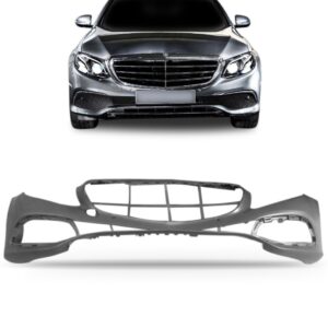 Parachoque Dianteiro Mercedes E250 2017 A 2018 Com Sensor Preto