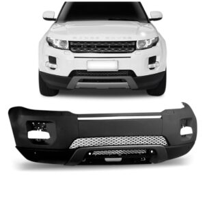 Parachoque Dianteiro Evoque Pure 12 13 14 Com Furo Esguicho Preto