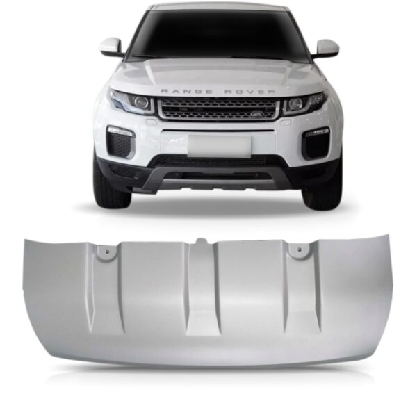 Acabamento Parachoque Dianteiro Evoque Se 2016 A 2018 Cinza Cinza-escuro