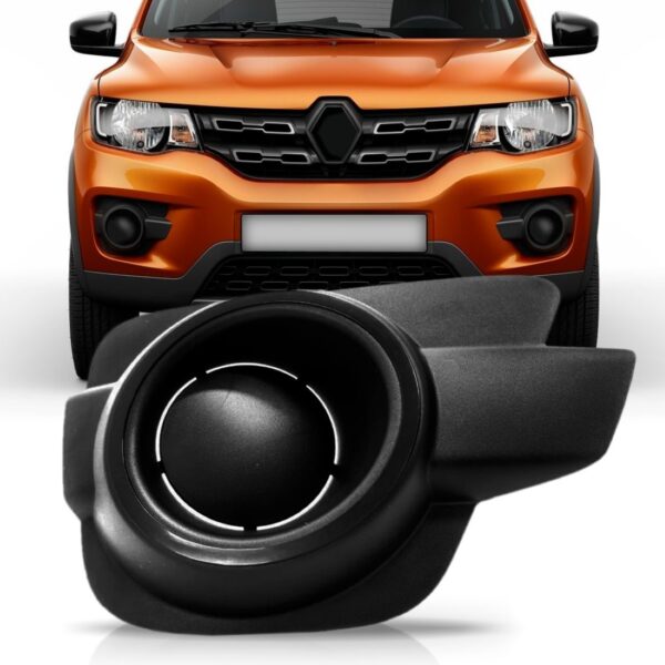 Moldura Milha Kwid 2017 A 2019 Sem Furo Milha Pronto Para Pintura