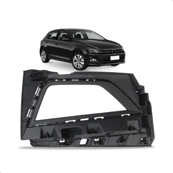 Moldura Milha Auxiliar Polo 2018 2019 Com Furo Lado Direito