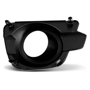 Moldura Milha Auxiliar Kwid 2017 A 2019 C/ Furo Aro Preto Le Preto Esquerdo