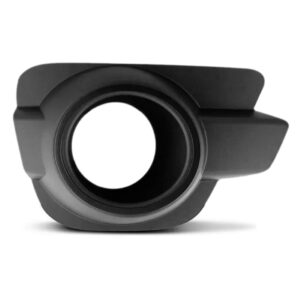 Moldura Milha Auxiliar Kwid 2017 A 2019 C/ Furo Aro Preto Le Preto Direito