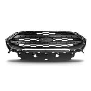 Tela Grade Radiador Ecosport 2017 A 2019 Preto S/ Friso Preto